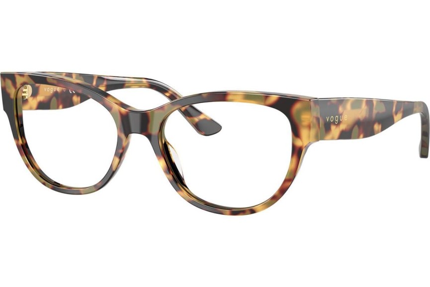 Okulary korekcyjne Vogue Eyewear VO5604 2605 Kocie oczy Havana