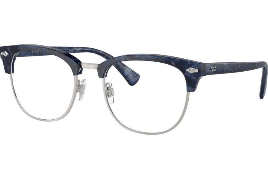 Okulary korekcyjne Polo Ralph Lauren PH2277 6183 Browline Niebieskie