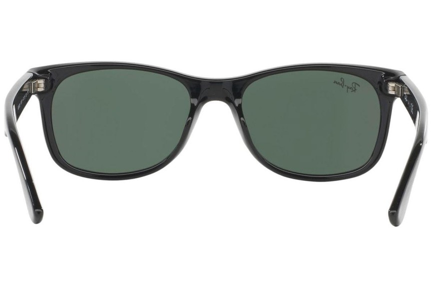 Okulary przeciwsłoneczne Ray-Ban Junior New Wayfarer Junior RJ9052S 100/71 Kwadratowe Czarne
