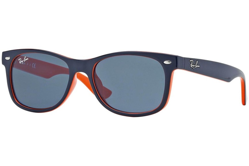 Okulary przeciwsłoneczne Ray-Ban Junior New Wayfarer Junior RJ9052S 178/80 Kwadratowe Niebieskie