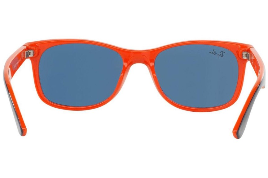Okulary przeciwsłoneczne Ray-Ban Junior New Wayfarer Junior RJ9052S 178/80 Kwadratowe Niebieskie