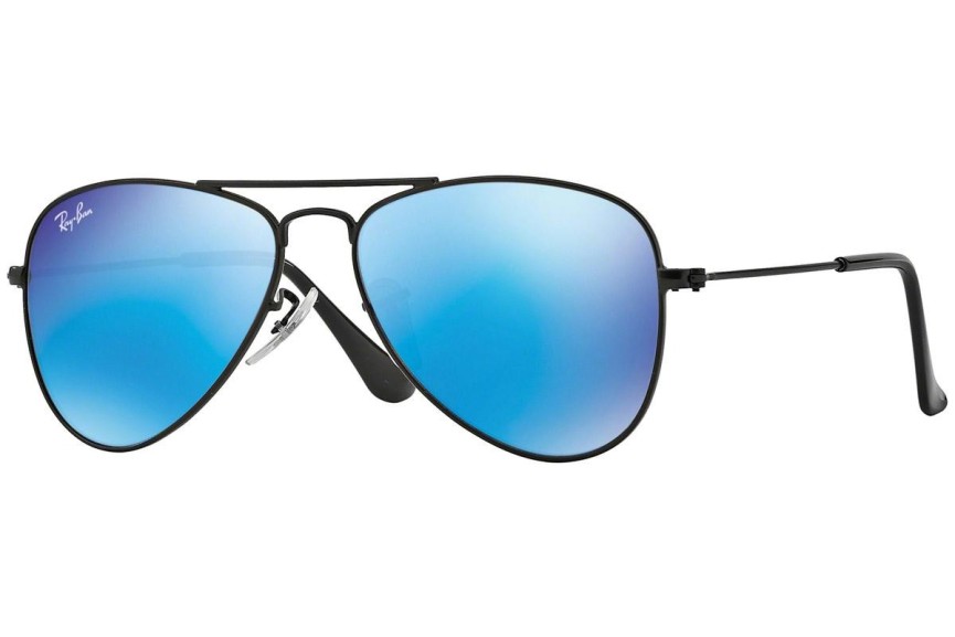 Okulary przeciwsłoneczne Ray-Ban Junior Aviator Junior RJ9506S 201/55 Pilotki (Aviator) Czarne