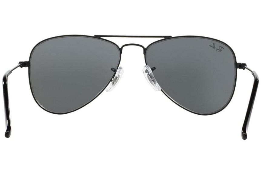 Okulary przeciwsłoneczne Ray-Ban Junior Aviator Junior RJ9506S 201/55 Pilotki (Aviator) Czarne