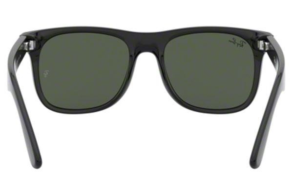 Okulary przeciwsłoneczne Ray-Ban Junior Junior Justin RJ9069S 100/71 Kwadratowe Czarne