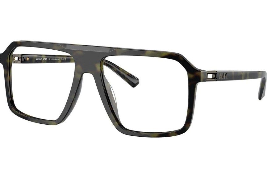 Okulary korekcyjne Michael Kors MK4123U 3943 Kwadratowe Zielone