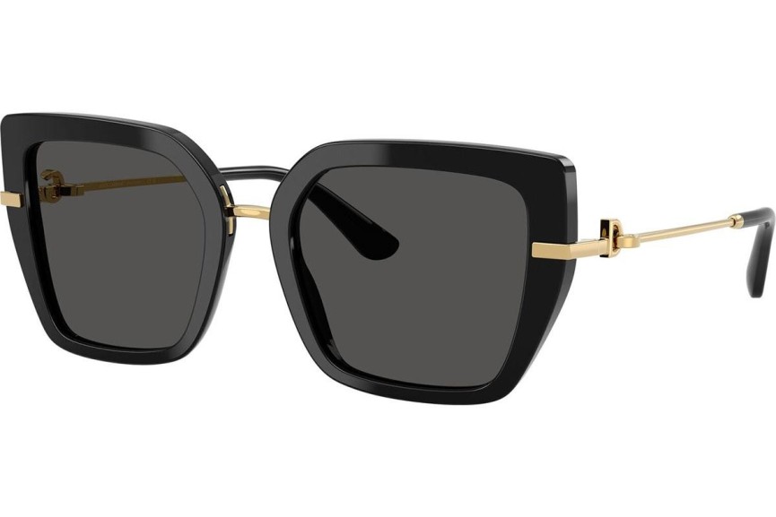 Okulary przeciwsłoneczne Dolce & Gabbana DG4474 501/87 Kwadratowe Czarne