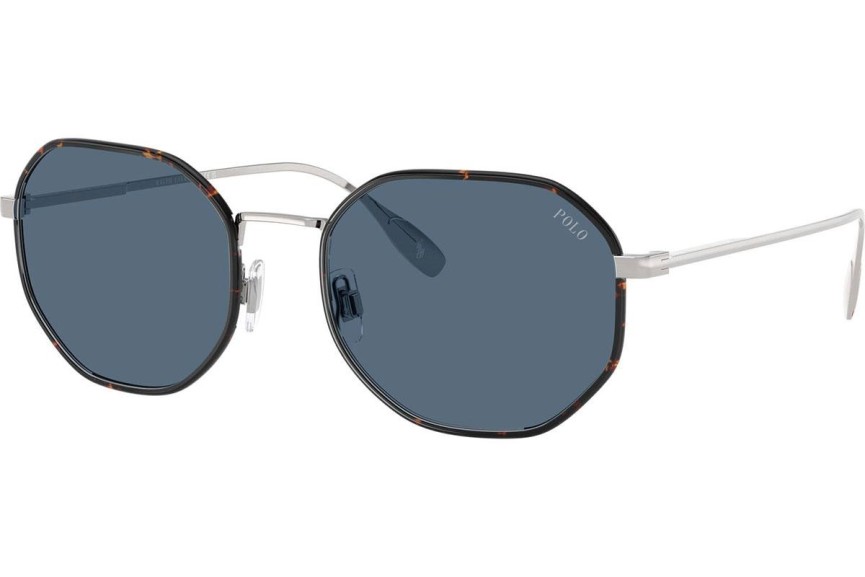 Okulary przeciwsłoneczne Polo Ralph Lauren PH3157 942380 Okrągłe Havana