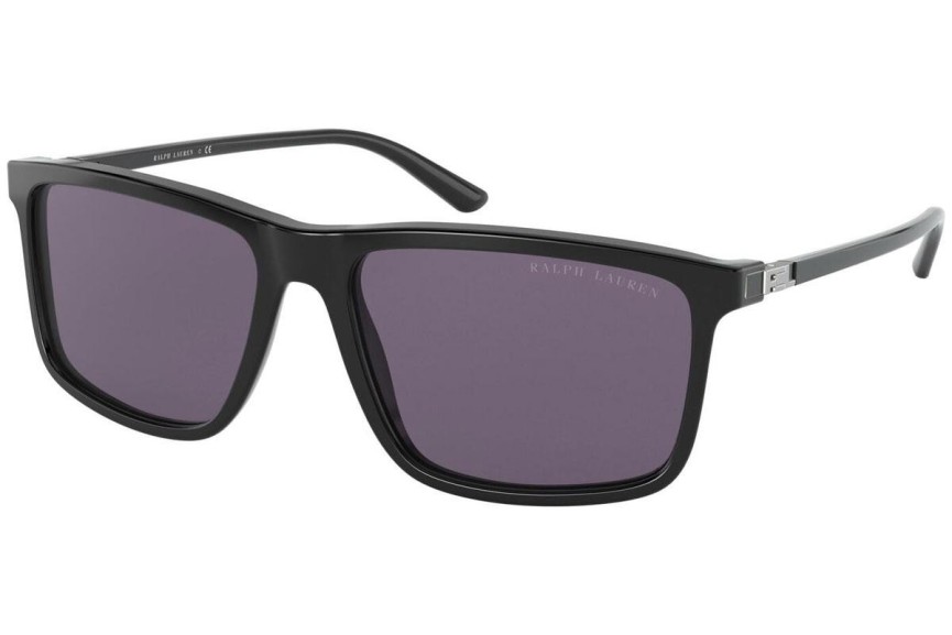 Okulary przeciwsłoneczne Ralph Lauren RL8182 50011A Kwadratowe Czarne