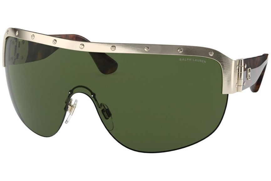Okulary przeciwsłoneczne Ralph Lauren RL7070 911671 Pojedyncze | Shield Złote