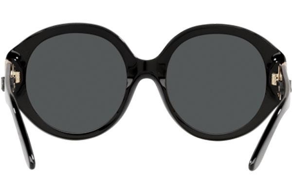 Okulary przeciwsłoneczne Ralph Lauren RL8188Q 500187 Okrągłe Czarne