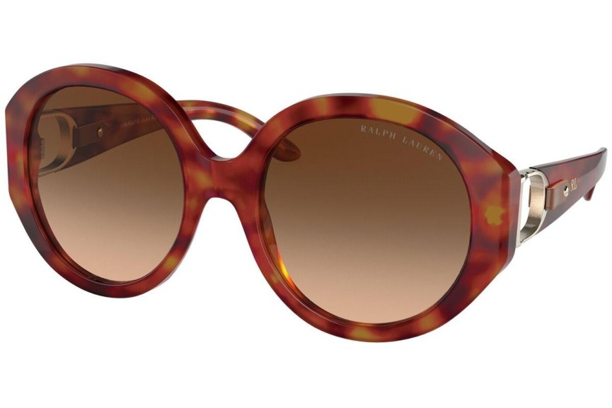 Okulary przeciwsłoneczne Ralph Lauren RL8188Q 502374 Okrągłe Havana