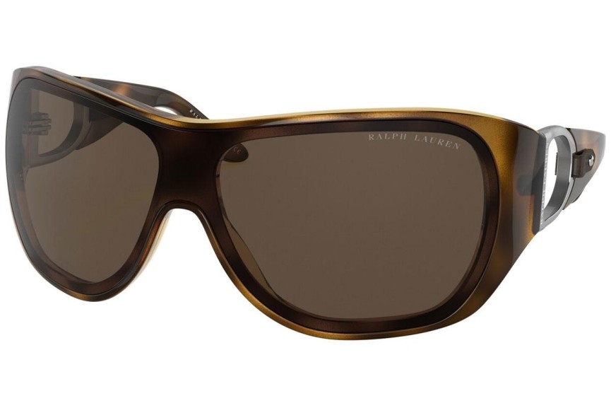 Okulary przeciwsłoneczne Ralph Lauren RL8189Q 500373 Pojedyncze | Shield Havana