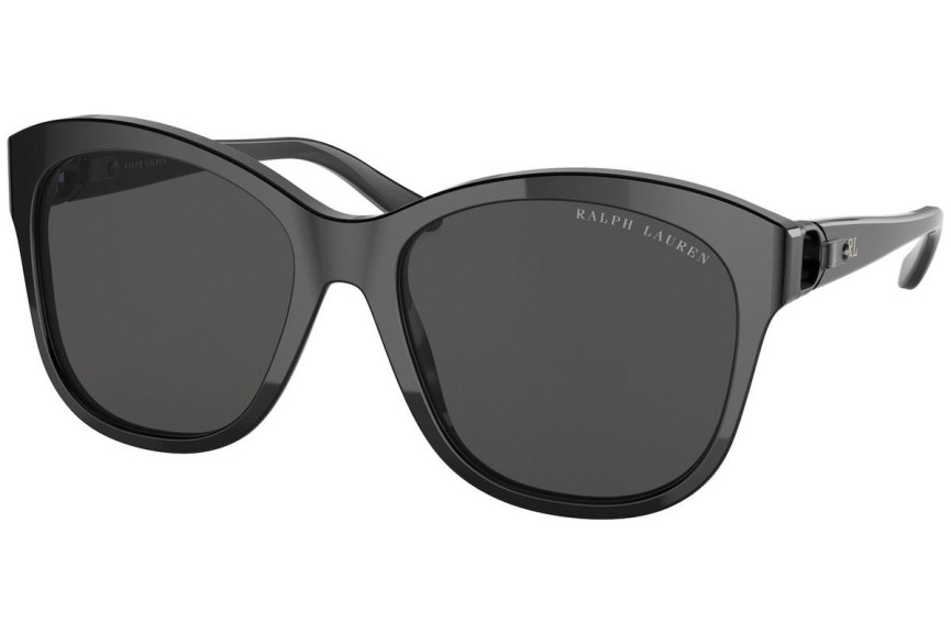 Okulary przeciwsłoneczne Ralph Lauren RL8190Q 500187 Okrągłe Czarne