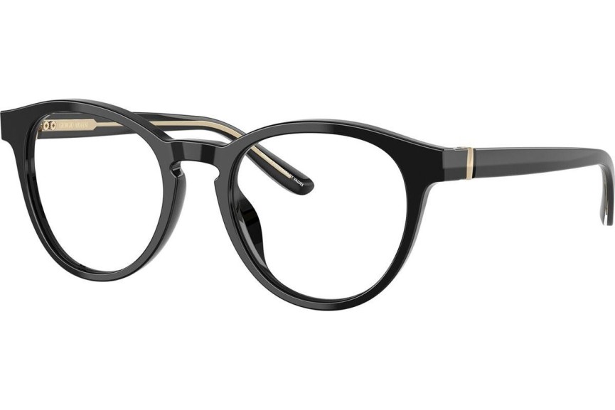 Okulary korekcyjne Giorgio Armani AR7266U 5875 Okrągłe Czarne