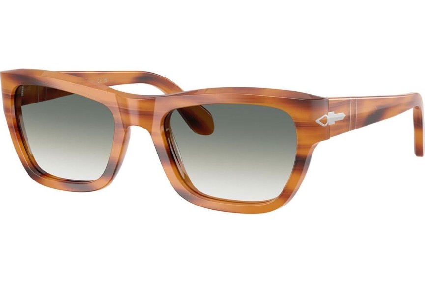 Okulary przeciwsłoneczne Persol PO0091S 960/3A Kwadratowe Brązowe