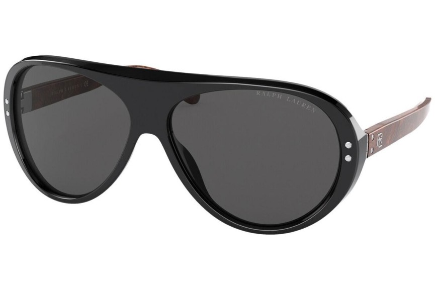 Okulary przeciwsłoneczne Ralph Lauren RL8194 539887 Pilotki (Aviator) Czarne