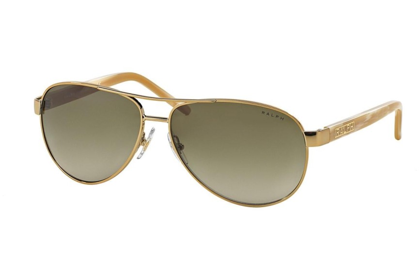 Okulary przeciwsłoneczne Ralph by Ralph Lauren RA4004 101/13 Pilotki (Aviator) Złote