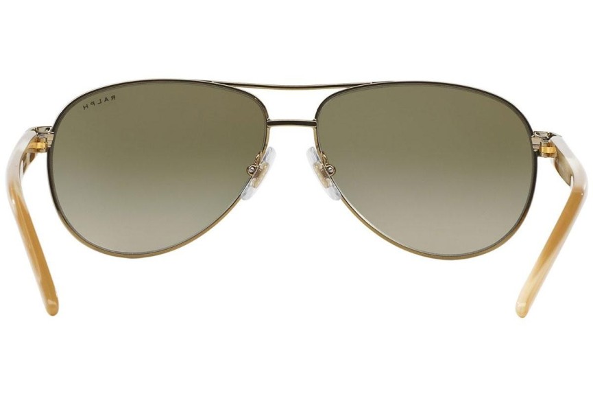 Okulary przeciwsłoneczne Ralph by Ralph Lauren RA4004 101/13 Pilotki (Aviator) Złote