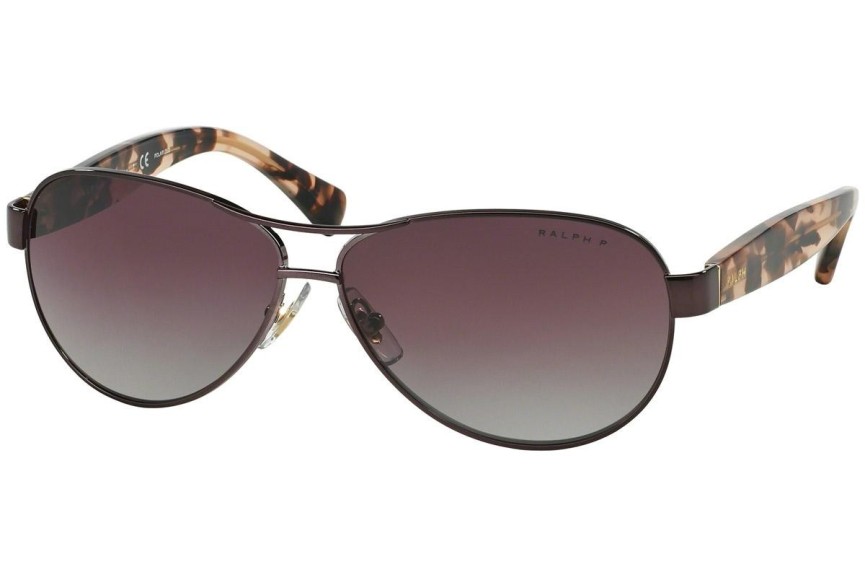 Okulary przeciwsłoneczne Ralph by Ralph Lauren RA4096 249/62 Polarized Pilotki (Aviator) Różowe