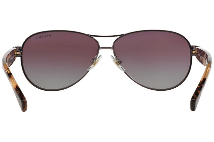 Okulary przeciwsłoneczne Ralph by Ralph Lauren RA4096 249/62 Polarized Pilotki (Aviator) Różowe