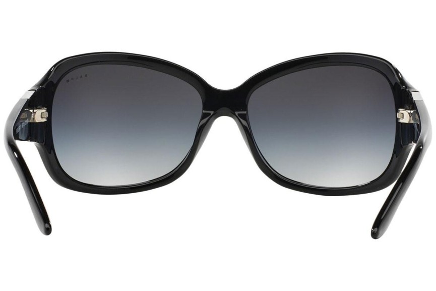 Okulary przeciwsłoneczne Ralph by Ralph Lauren RA5005 501/11 Owalne Czarne