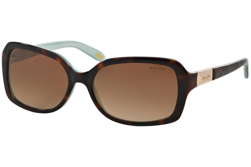 Okulary przeciwsłoneczne Ralph by Ralph Lauren RA5130 601/13 Prostokątne Havana