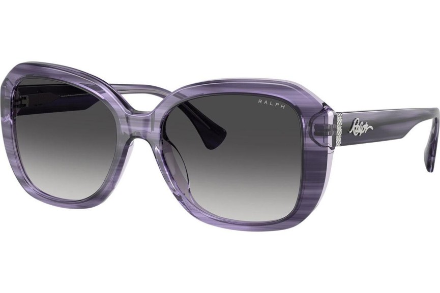 Okulary przeciwsłoneczne Ralph by Ralph Lauren RA5321U 62218G Kwadratowe Fioletowe