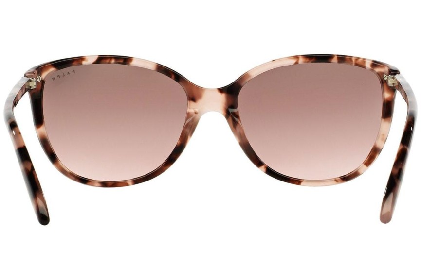 Okulary przeciwsłoneczne Ralph by Ralph Lauren RA5160 111614 Kocie oczy Brązowe