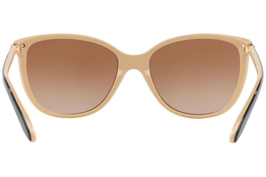 Okulary przeciwsłoneczne Ralph by Ralph Lauren RA5160 109013 Kocie oczy Brązowe