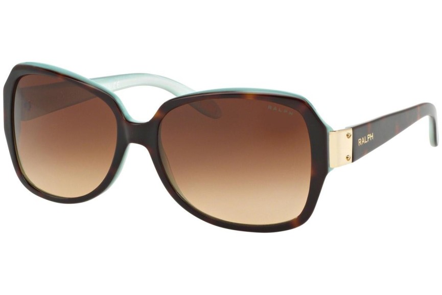 Okulary przeciwsłoneczne Ralph by Ralph Lauren RA5138 601/13 Oversize Havana