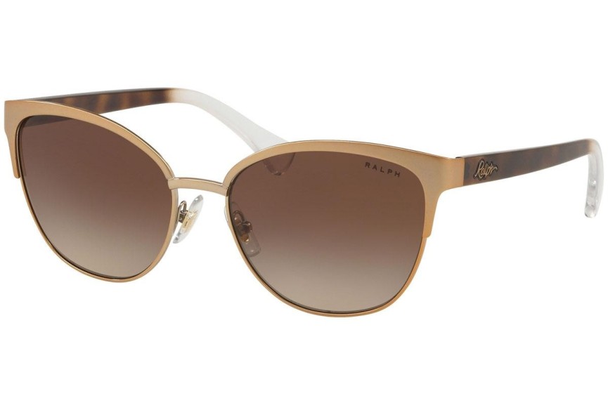 Okulary przeciwsłoneczne Ralph by Ralph Lauren RA4127 933613 Kocie oczy Brązowe