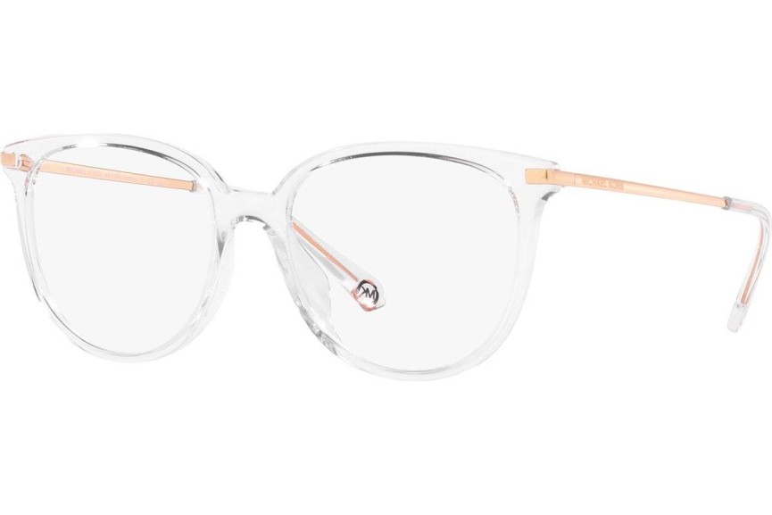 Okulary korekcyjne Michael Kors Westport MK4106U 3255 Okrągłe Przezroczyste