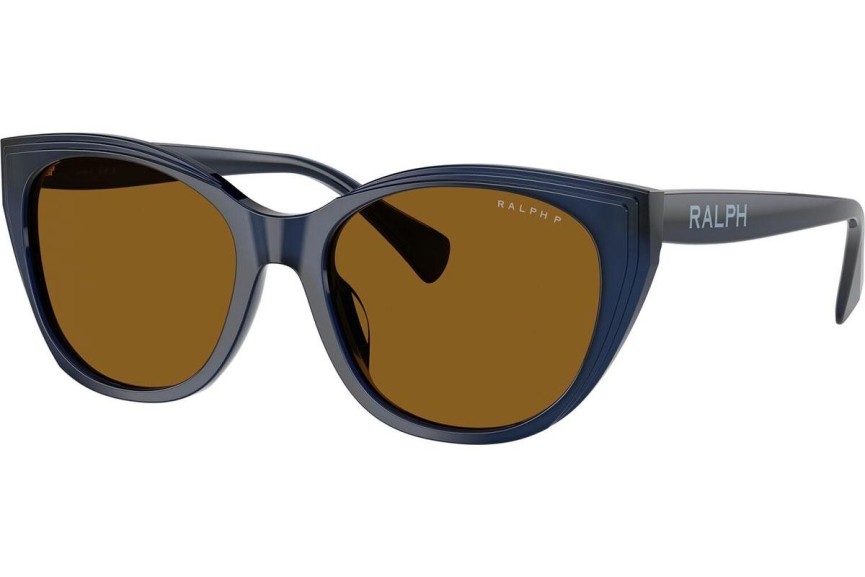 Слънчеви очила Ralph by Ralph Lauren RA5324U 605983 Polarized Око на котка Синя