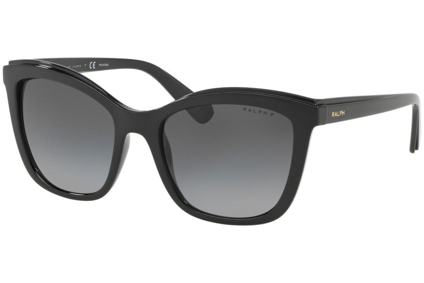 Okulary przeciwsłoneczne Ralph by Ralph Lauren RA5252 5001T3 Polarized Kocie oczy Czarne