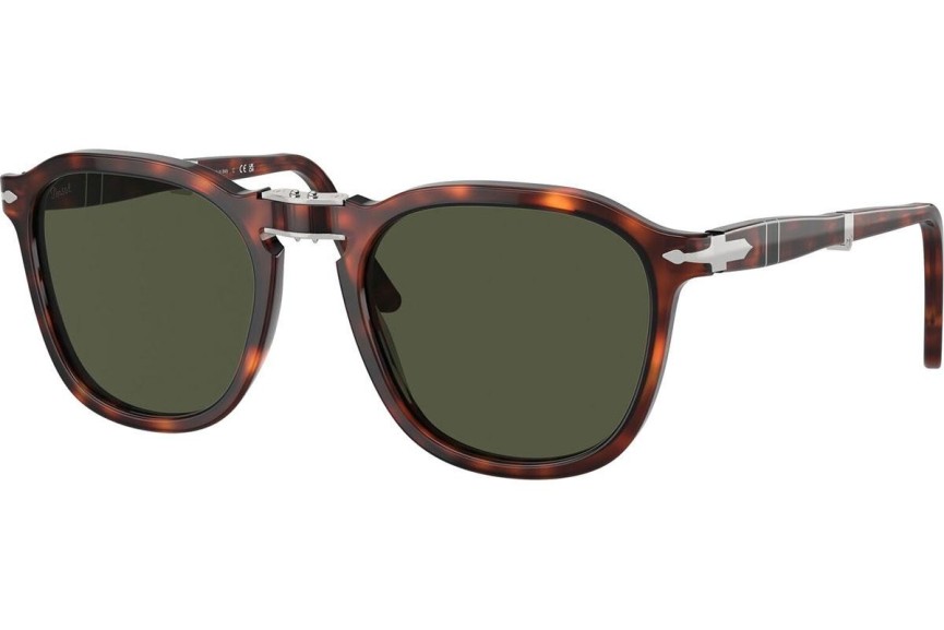 Okulary przeciwsłoneczne Persol PO3345S 24/31 Kwadratowe Havana