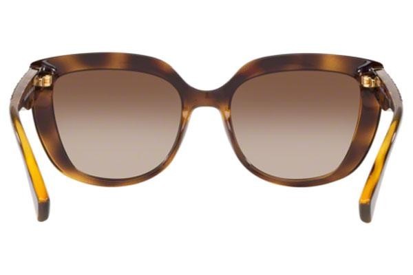 Okulary przeciwsłoneczne Ralph by Ralph Lauren RA5254 500313 Kocie oczy Havana