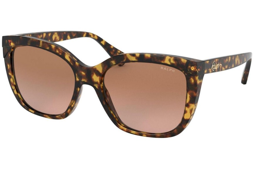 Okulary przeciwsłoneczne Ralph by Ralph Lauren RA5265 583613 Kocie oczy Havana
