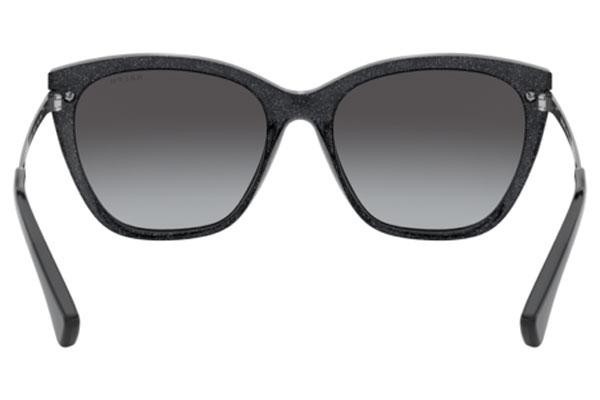 Okulary przeciwsłoneczne Ralph by Ralph Lauren RA5267 58418G Kocie oczy Czarne