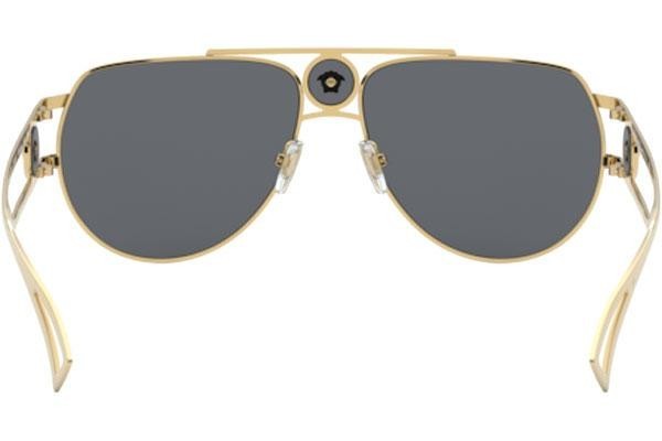 Ochelari de soare Versace Medusa Pilot VE2225 100287 Pilot Aurii