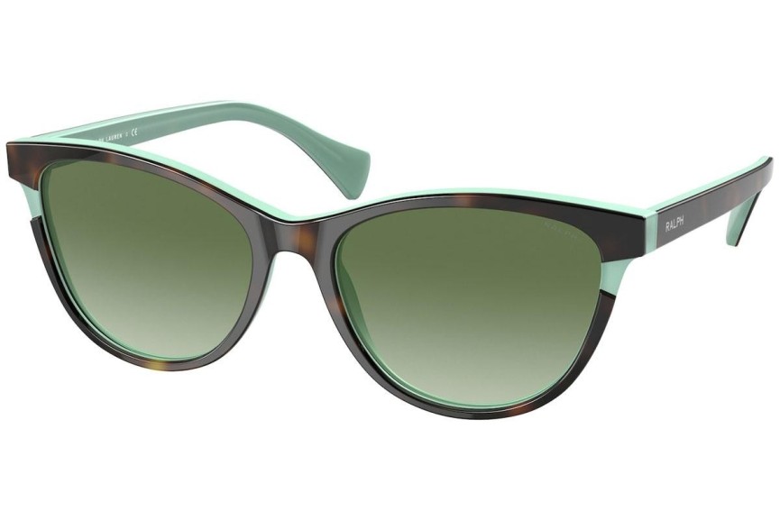 Okulary przeciwsłoneczne Ralph by Ralph Lauren RA5275 601/8E Kocie oczy Havana