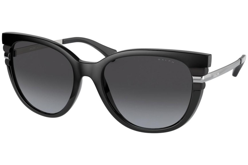 Okulary przeciwsłoneczne Ralph by Ralph Lauren RA5276 50018G Kocie oczy Czarne