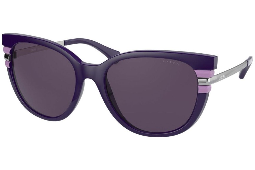 Okulary przeciwsłoneczne Ralph by Ralph Lauren RA5276 59491A Kocie oczy Fioletowe
