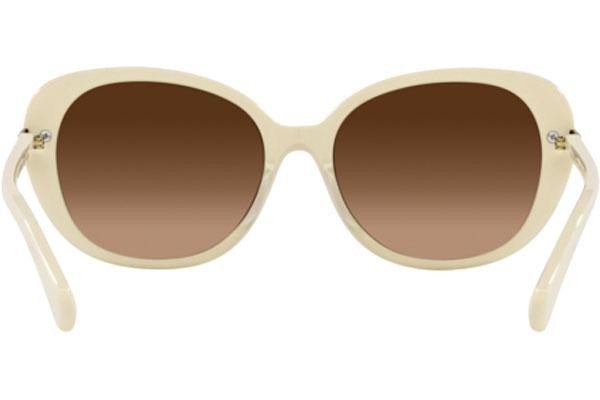 Okulary przeciwsłoneczne Ralph by Ralph Lauren RA5277 559874 Kocie oczy Beżowe