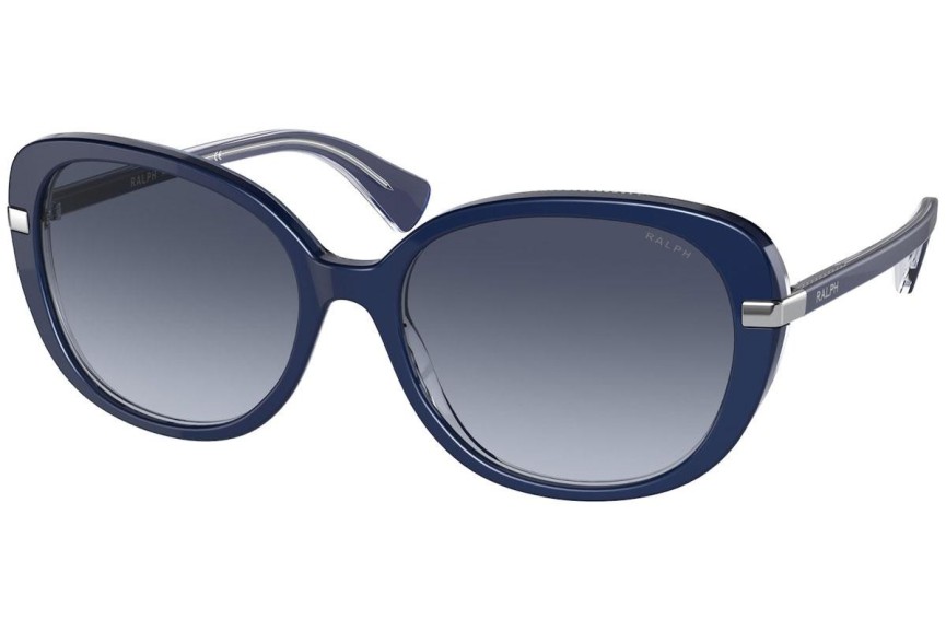 Okulary przeciwsłoneczne Ralph by Ralph Lauren RA5277 593919 Kocie oczy Niebieskie
