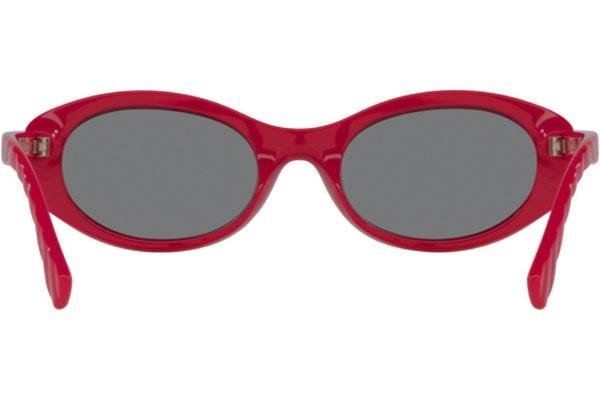 Okulary przeciwsłoneczne Ralph by Ralph Lauren RA5278 594587 Owalne Czerwone