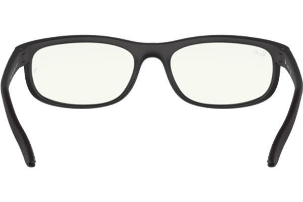 Zonnebril Ray-Ban Predator 2 Everglasses RB2027 601SBF blue-light [non-prescription] Rechthoekige Zwart