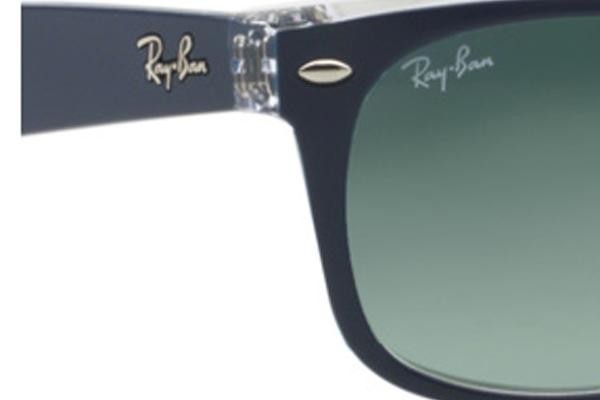 Aurinkolasit Ray-Ban New Wayfarer Color Mix RB2132 605371 Kulmikkaat Sininen