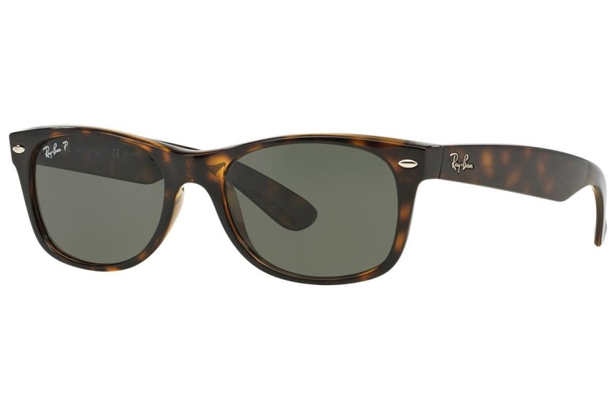 Слънчеви очила Ray-Ban New Wayfarer Classic RB2132 902/58 Polarized Квадратни Хавана