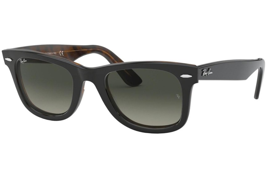Okulary przeciwsłoneczne Ray-Ban Wayfarer Color Mix RB2140 127771 Kwadratowe Szare