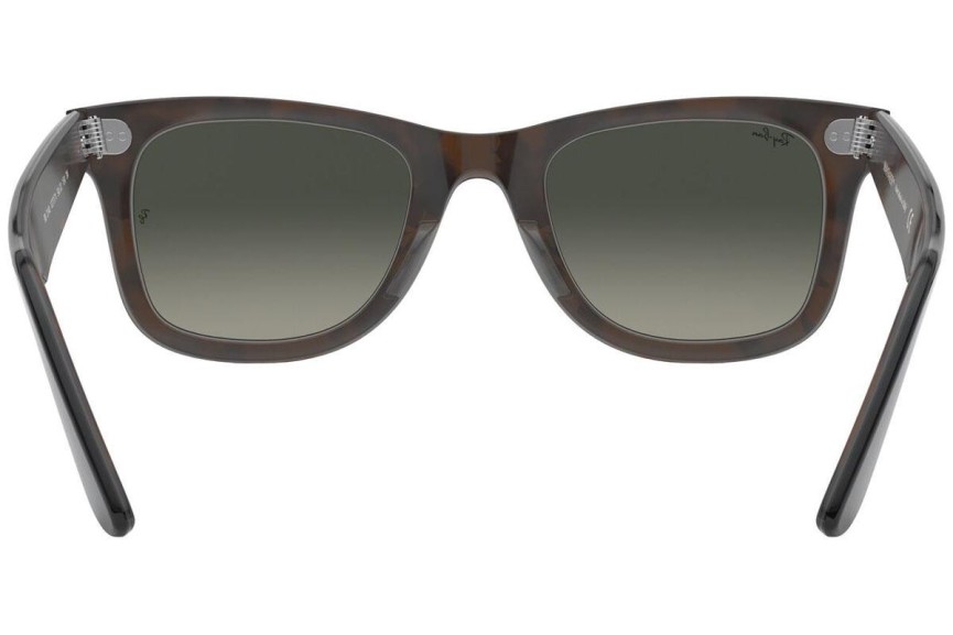 Okulary przeciwsłoneczne Ray-Ban Wayfarer Color Mix RB2140 127771 Kwadratowe Szare